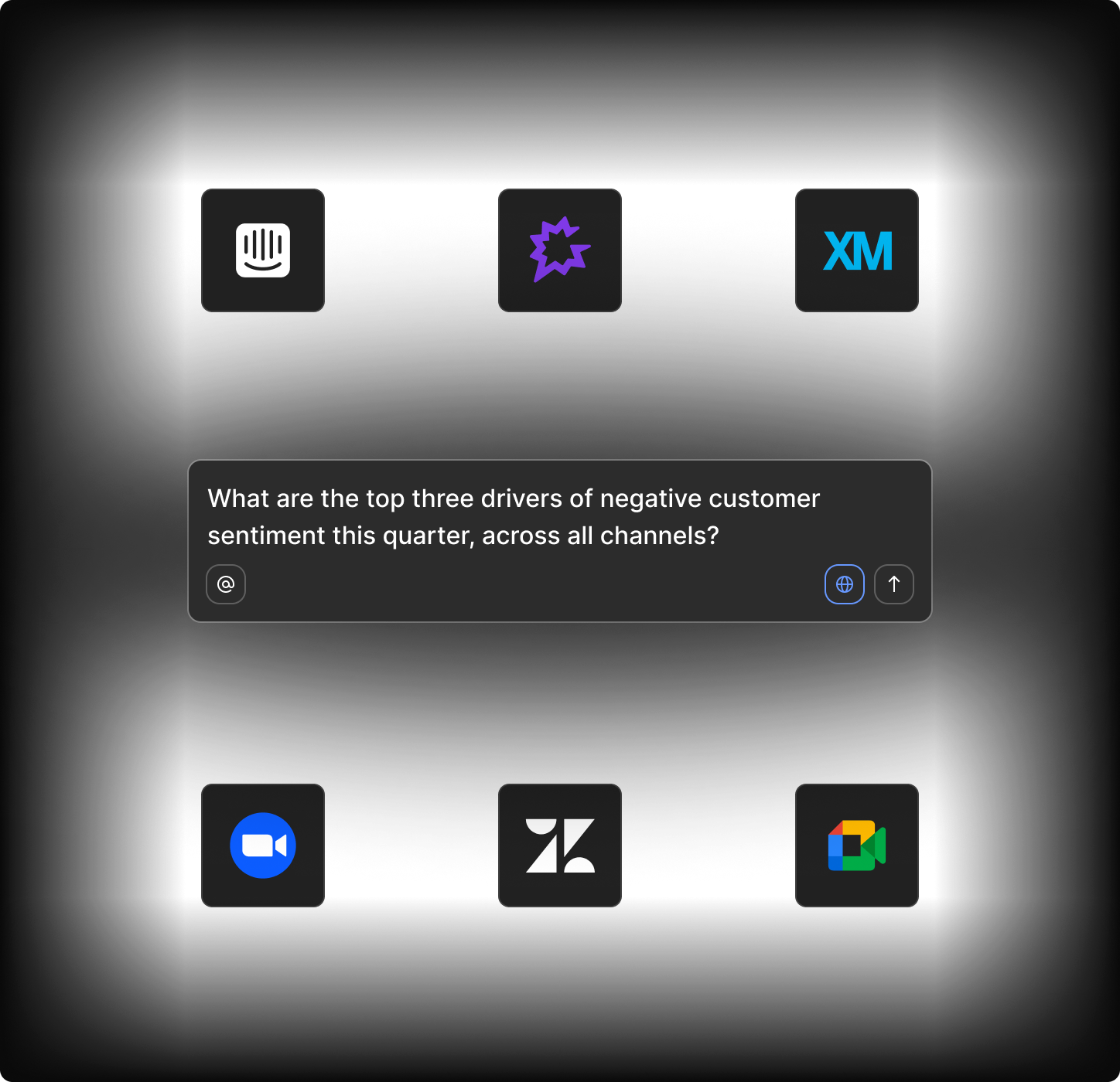 AI Chat searching across all customer feedback channels
